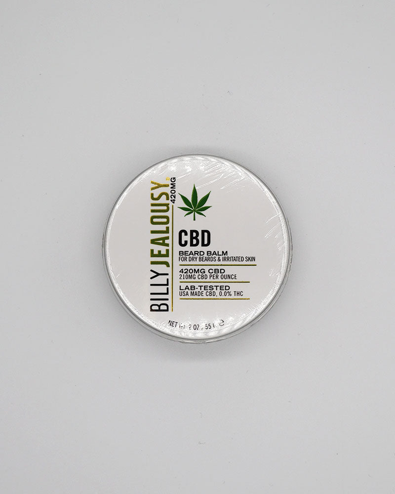 Billy Jealousy BACKBAR - CBD Beard Balm 420mg 2oz