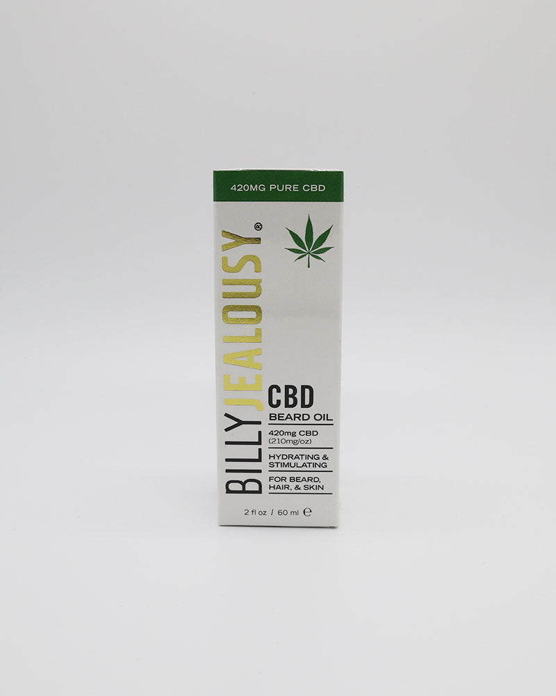 Billy Jealousy BACKBAR - CBD Beard Oil 420mg 2oz