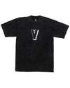 V's BARBERSHOP COLLEGIATE V T-SHIRT - BLACK