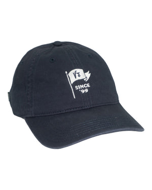 V's BARBERSHOP FLAG DAD HAT - NAVY