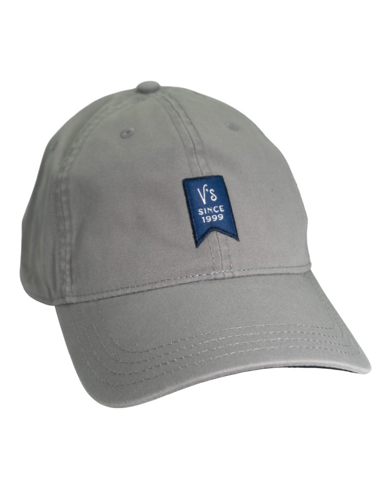 V's BARBERSHOP SINCE 1999 DAD HAT - GRAY