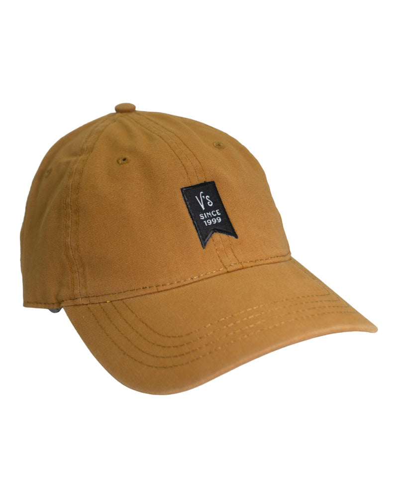 V's BARBERSHOP SINCE 1999 DAD HAT - WHEAT