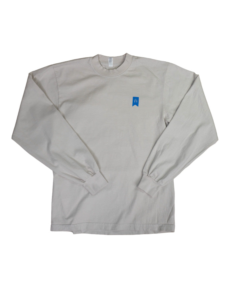 V's BARBERSHOP STACKED LOGO LONG SLEEVE SHIRT