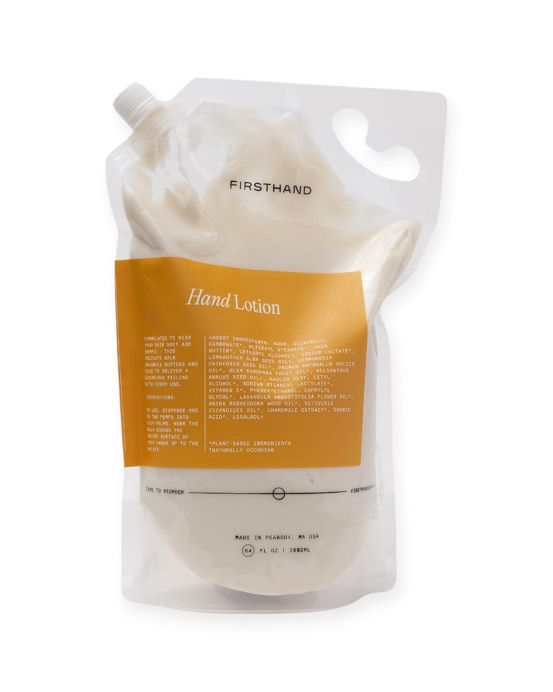 Firsthand Hand Lotion Refill - 64oz