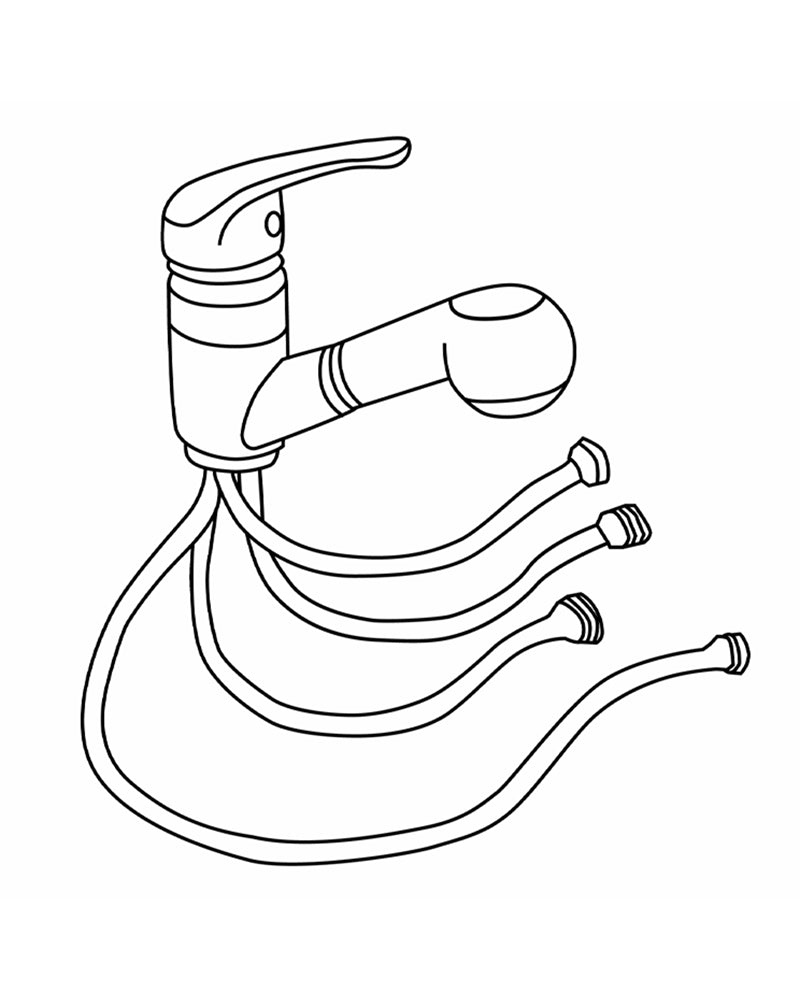 Takara Belmont Model #800 (1014U) Pullout Faucet