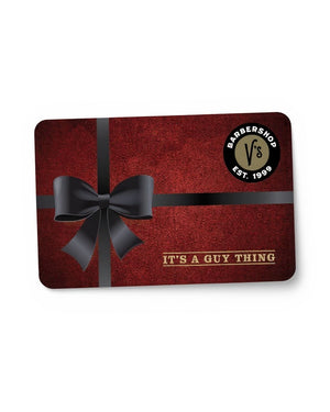V's BARBERSHOP GIFT CARD