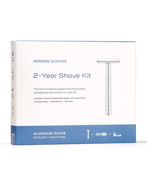 HENSON SHAVING 2 YEAR SHAVE KIT