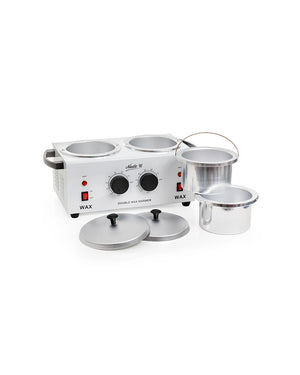 NudeU Professional Double Wax Warmer (2x400ml capacity)
