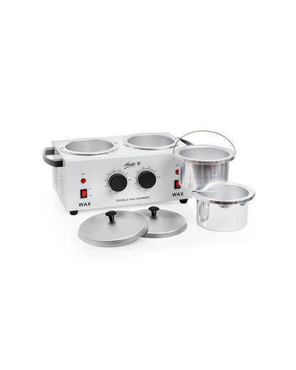 NudeU Professional Double Wax Warmer (2x400ml capacity)