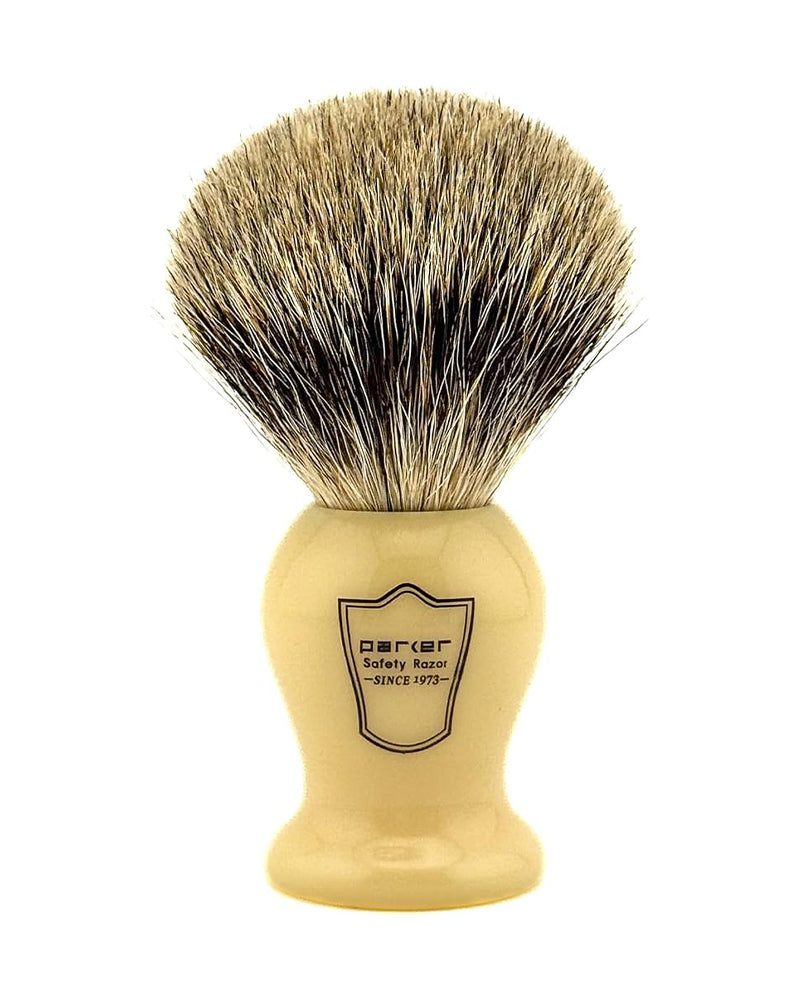 PARKER SHAVING PURE BADGER SHAVE BRUSH