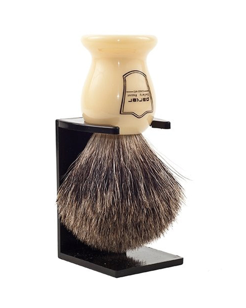 PARKER SHAVING PURE BADGER SHAVE BRUSH