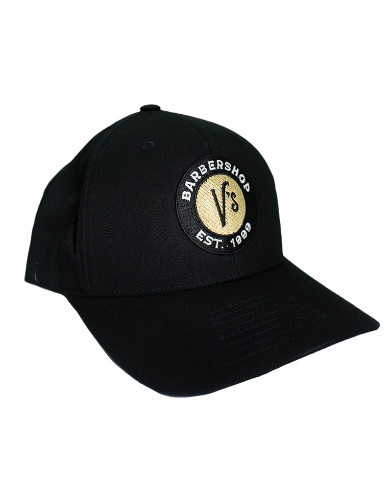 BARBER STRONG V's ROUND LOGO SNAPBACK