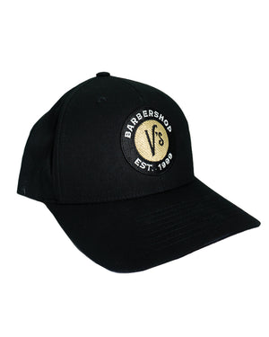 BARBER STRONG V's ROUND LOGO SNAPBACK