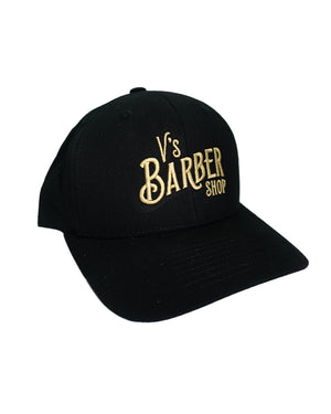 BARBER STRONG V's STACKED LOGO SNAPBACK