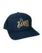 BARBER STRONG V's STACKED LOGO SNAPBACK