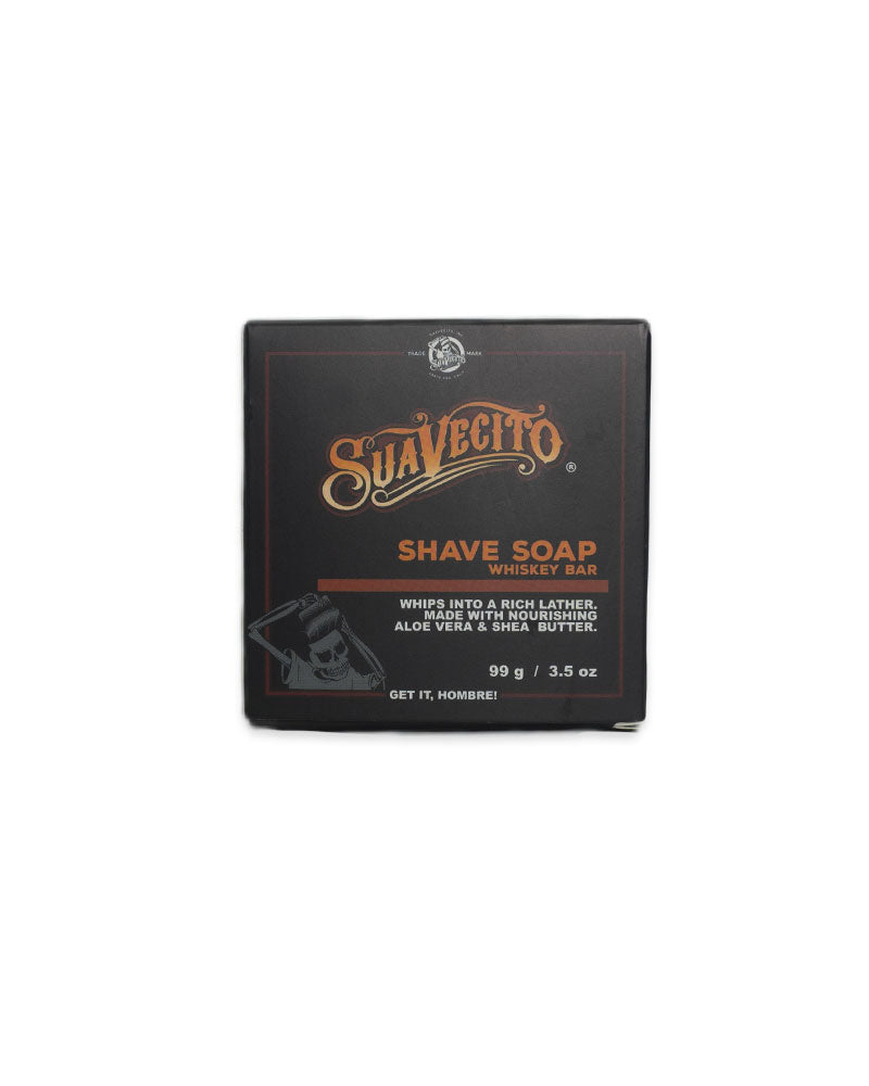 SUAVECITO WHISKEY BAR SHAVE SOAP