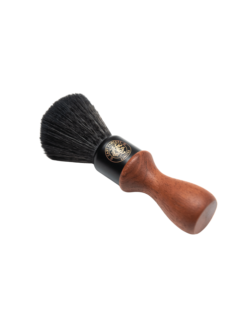 CAPTAIN FAWCETT SHAVING BRUSH WOODEN HANDLE SYNTHETIC FIBRE