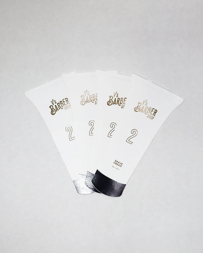 V's Shave Cream "2" Sticker - 100 Pack