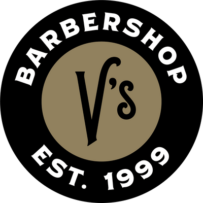 V's Barbershop logo