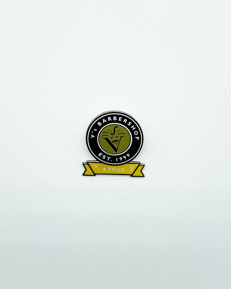 V's Anniversary Pins