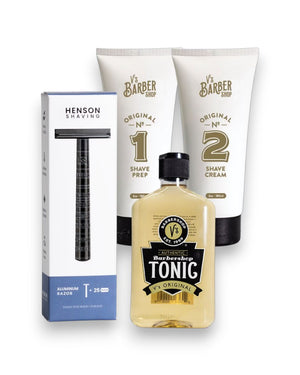 V's ULTIMATE SHAVING FACE™ KIT - JET BLACK