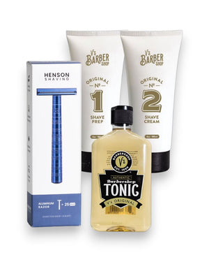 V's ULTIMATE SHAVING FACE™ KIT - STEEL BLUE