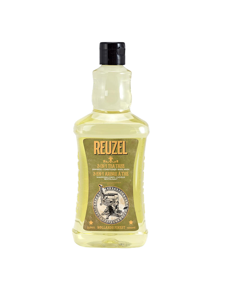 REUZEL 3-N-1 TEA TREE SHAMPOO