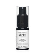 V's Barbershop DEPOT No. 309 Texturizing Dust hair styling powder in a black pump bottle with a clear cap.