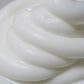 V's Barbershop #2 Shave Cream, a thick, white, creamy lather with a smooth texture, perfect for a close shave.
