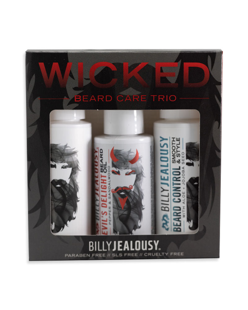 BILLY JEALOUSY WICKED BEARD CARE TRIO KIT