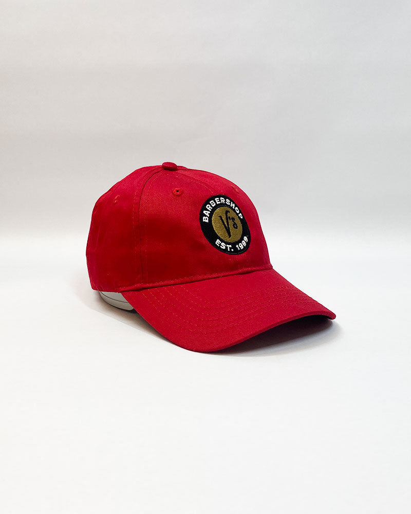 V’s BARBERSHOP ROUND LOGO KIDS HAT