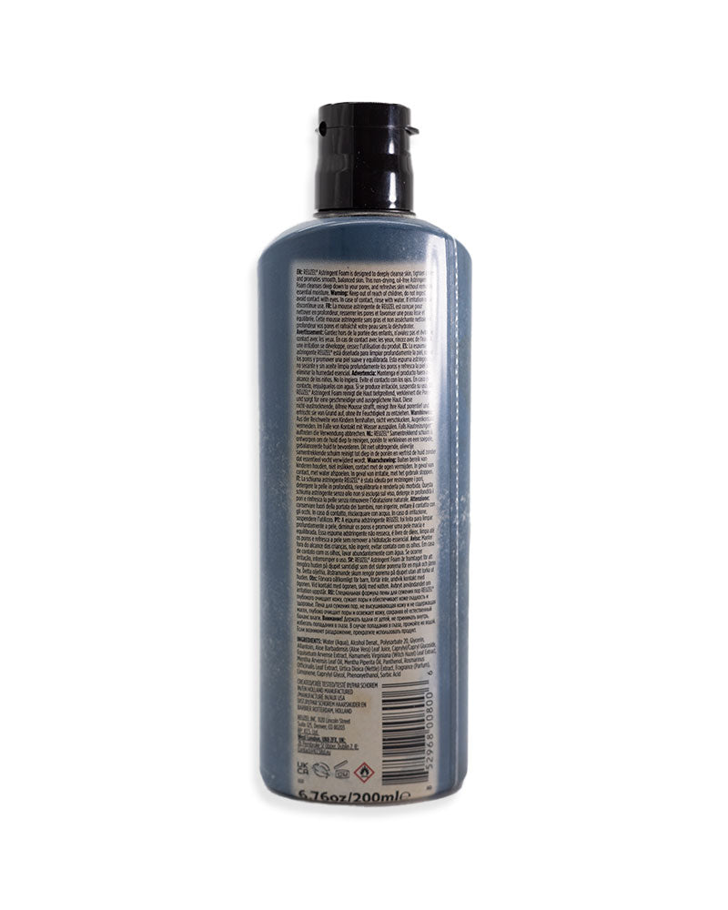 Reuzel Astringent Foam – 200 Ml, Beruhigender Schaum Für Die Haut Nach Der Rasur