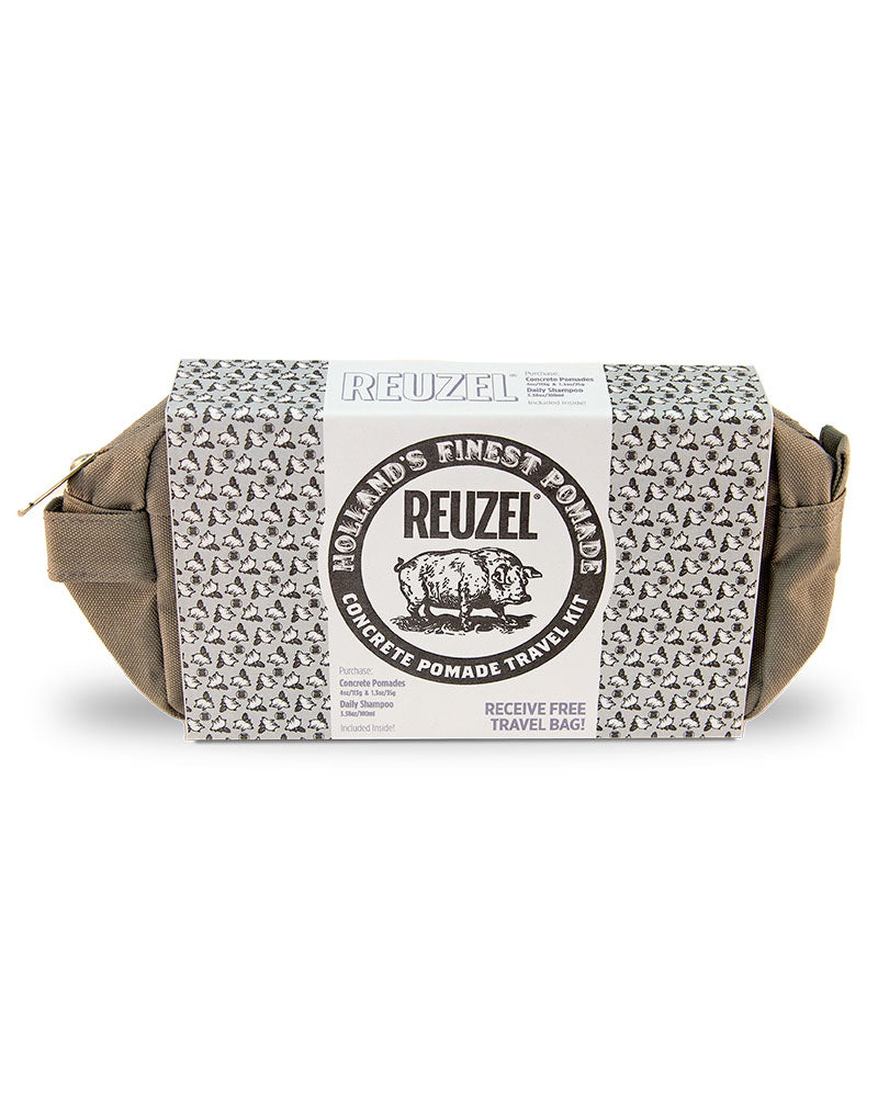 REUZEL CONCRETE POMADE HOLIDAY TRAVEL KIT