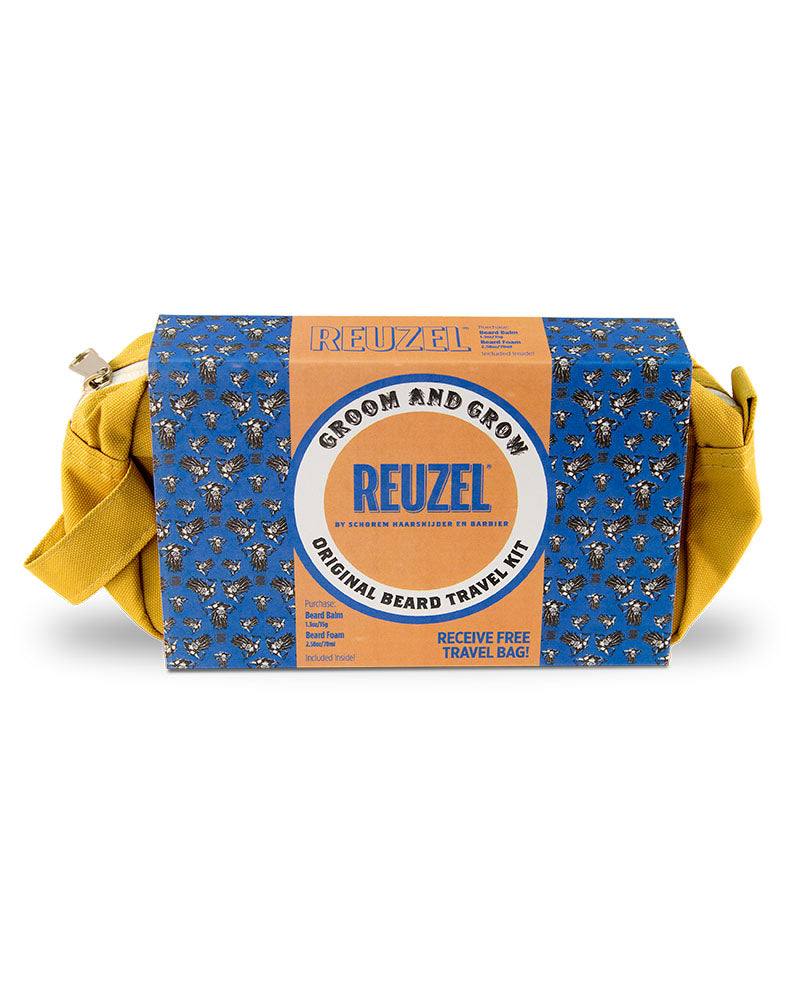 REUZEL ORIGINAL BEARD DUO HOLIDAY TRAVEL KIT