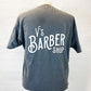 V’s BARBERSHOP STACKED LOGO T-SHIRT