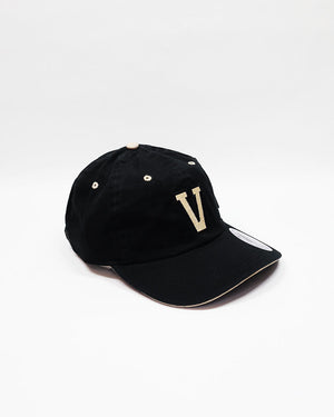 V's BARBERSHOP CLASSIC SANDWICH BRIM CAP WITH "V"