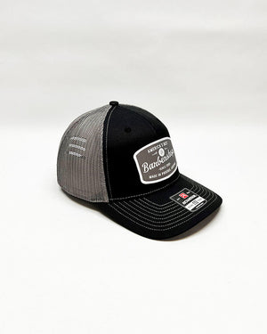 V's BARBERSHOP RICHARDSON PATCH HAT - GRAY/CHARCOAL