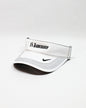 V's BARBERSHOP NIKE VISOR HAT - WHITE