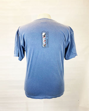 V's BARBERSHOP BARBER POLE T-SHIRT