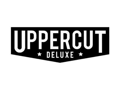 Uppercut Deluxe Brand Logo serving as a button link to their website